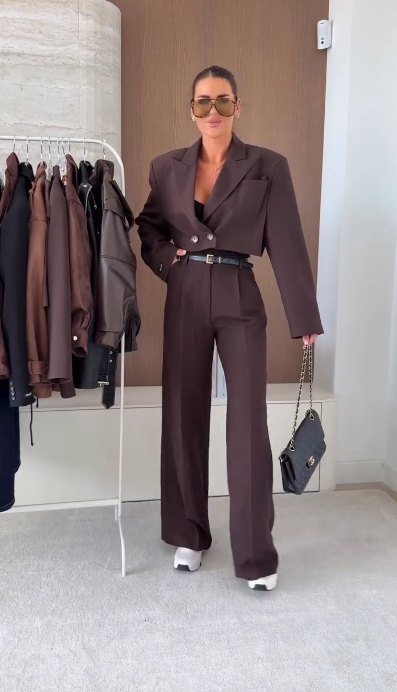 TAILLEUR CROP ( GIACCA + PANTALONE + BODY )