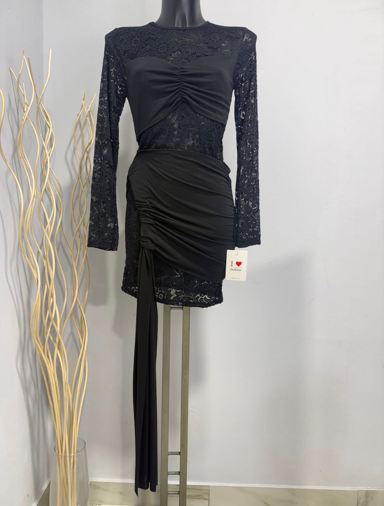 ABITO MIDI BLACK