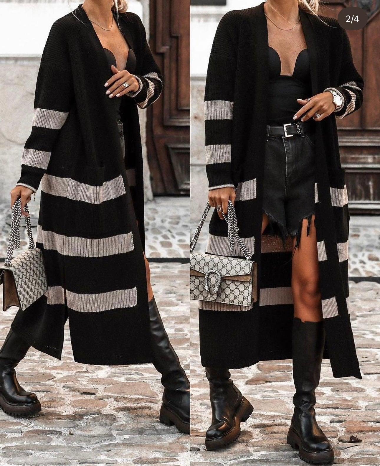 CARDIGAN RIGHE - Civico09