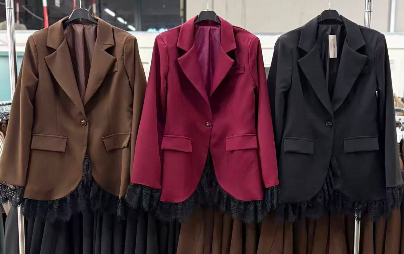ABITO BLAZER MERLETTO ( CALZA OMAGGIO )