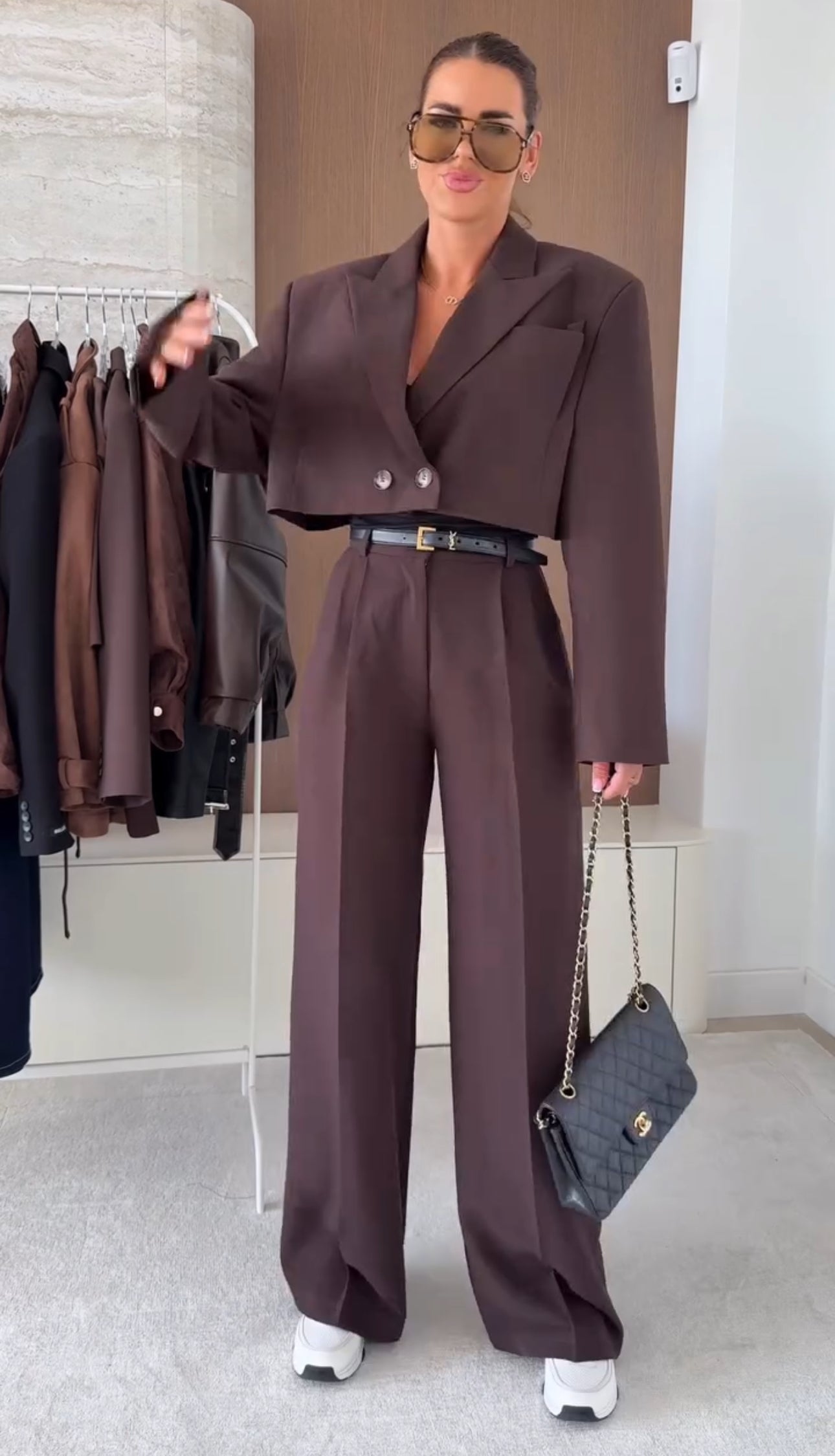 TAILLEUR CROP ( GIACCA + PANTALONE + BODY )