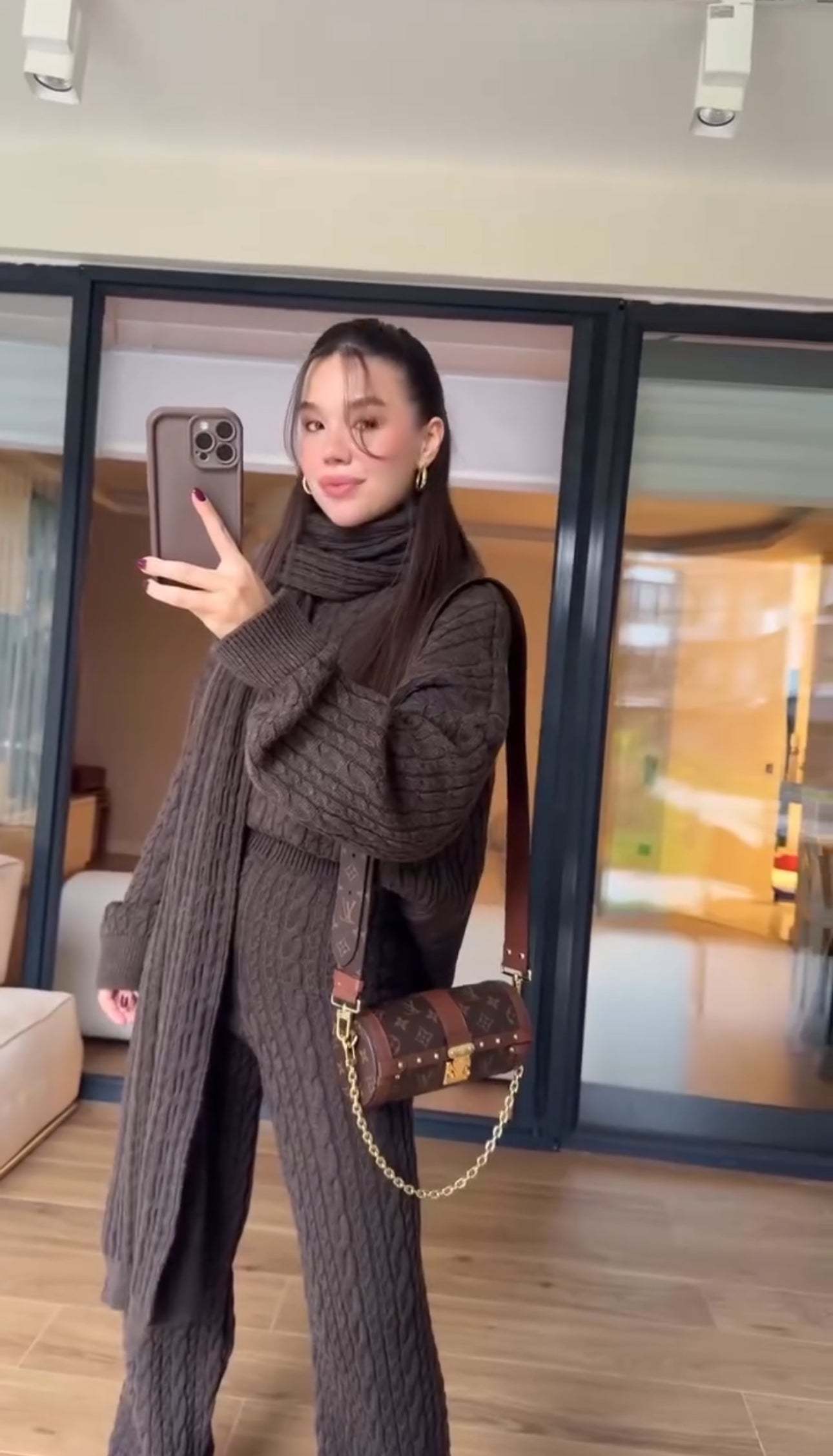 COORDINATO MOUNTAIN ( SCIARPA INCLUSA )