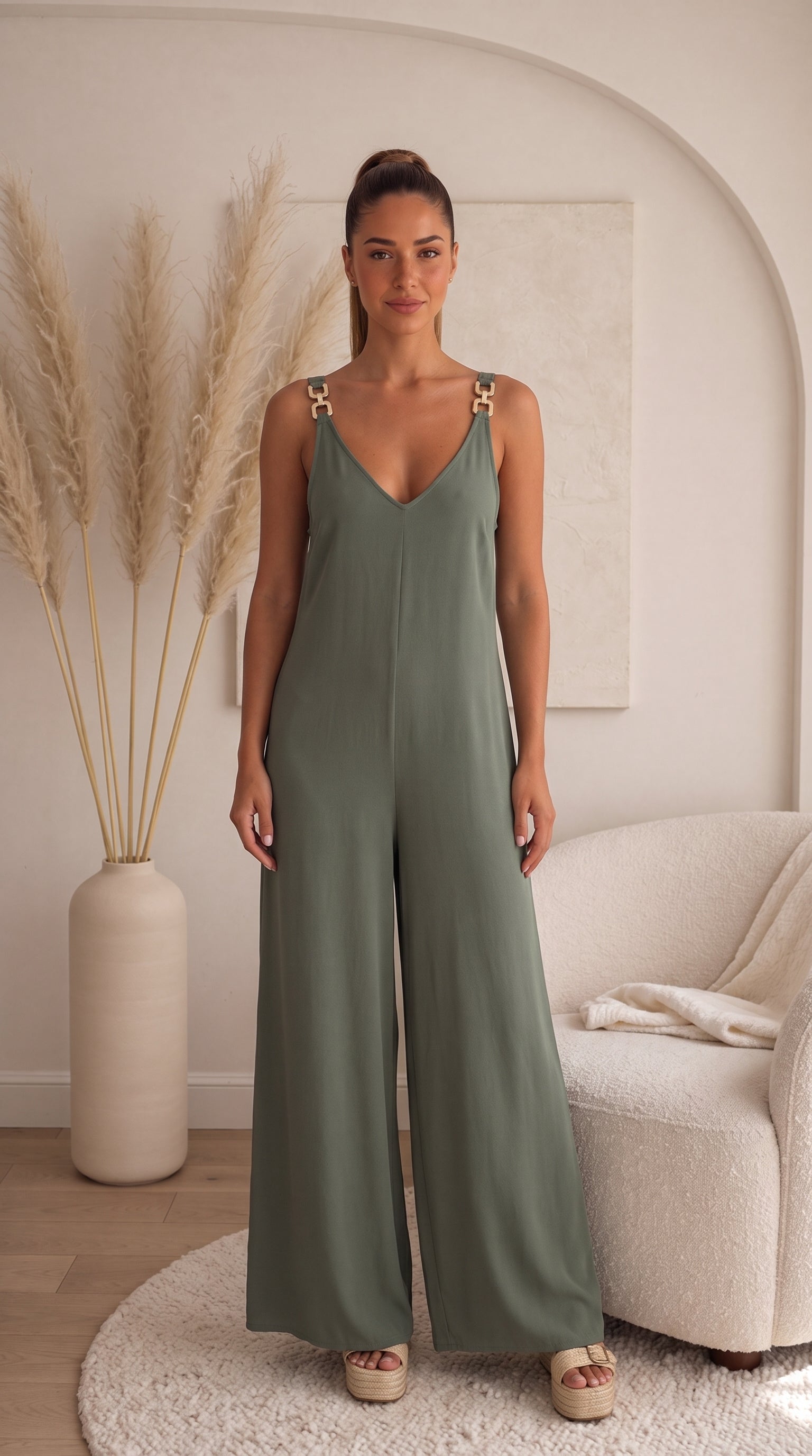 TUTA LIPSIA - VERDE MILITARE - front